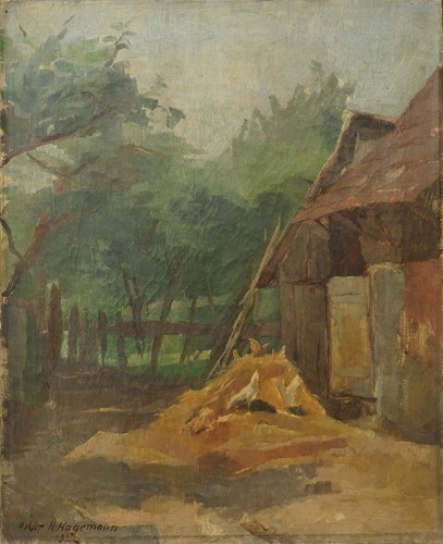 Hühnerhof oskar hagemann 1888 - oskar,