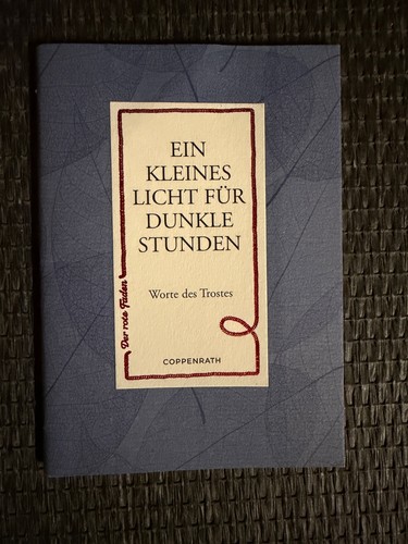 Ein kleines licht - für, dunkle