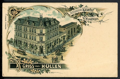 Hüllen gelsenkirchen - ak,