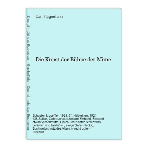 Die kunst der bühne - die, mime