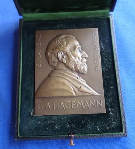 Dänemark bronzeplakette o - dänemark,