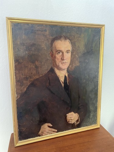 Gemälde öl portrait herr - gemälde,