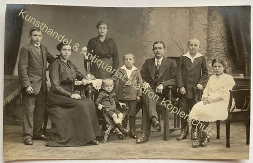 Orig foto familie hagemann - foto,